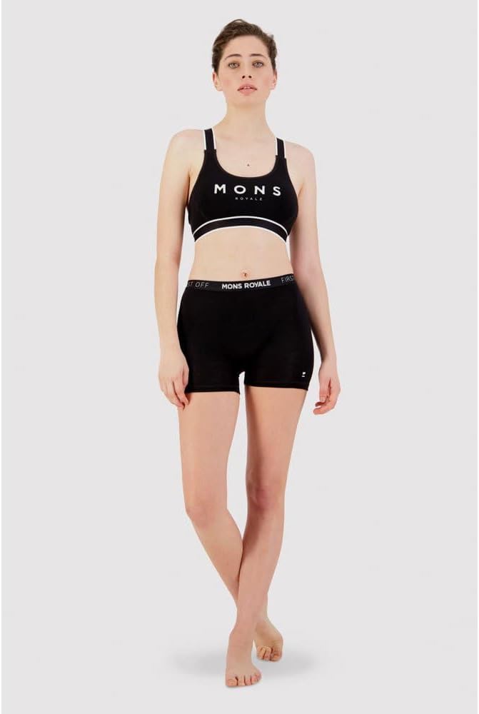 Mons Royale Damen BH Stella X XS Schwarz, XS Schwarz