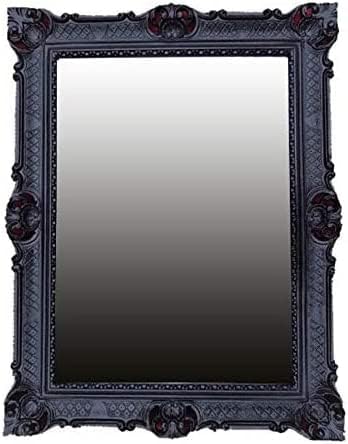Lnxp WANDSPIEGEL BAROCKSPIEGEL Spiegel IN SCHWARZ Black 90x70 cm ANTIK BAROCK Rokoko Shabby CHIC Ren