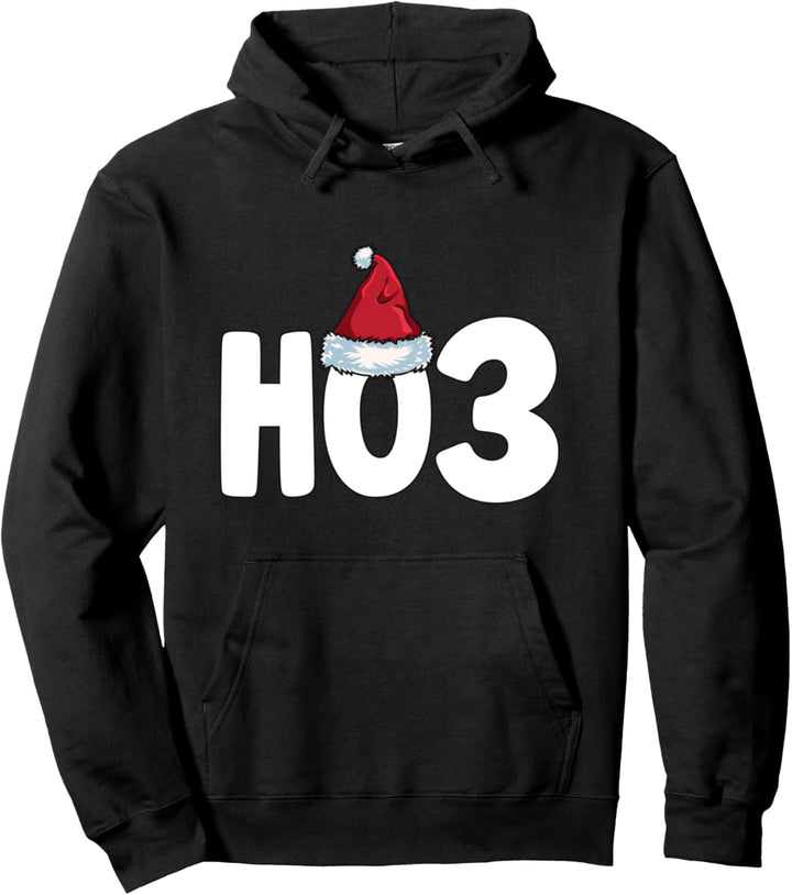Lustiges Hässliches Weihnacht Ugly Christmas Ho3 HoHoHo Pullover Hoodie