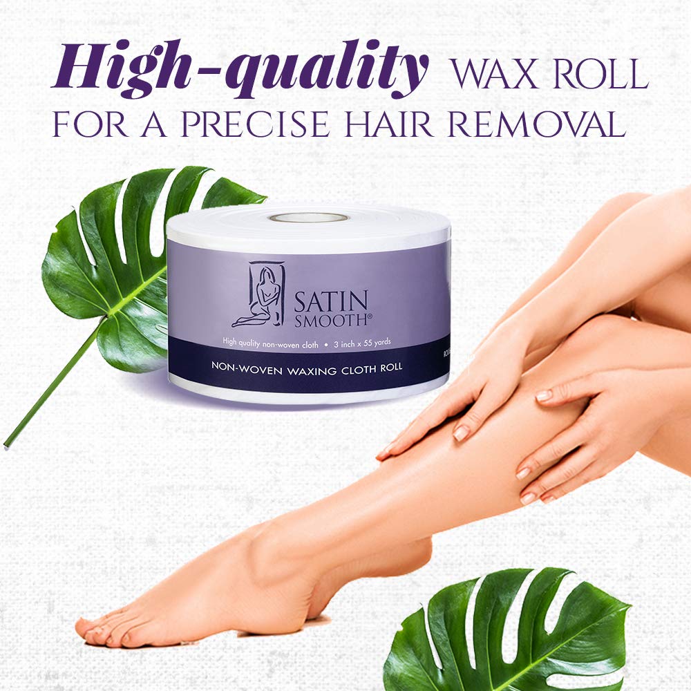Satin Smooth Vlies-Wachstuchrolle für Frauen, 1 Rolle