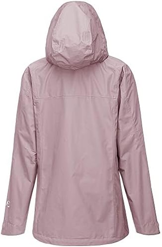 Outdoor Ventures Damen Regenjacke 10000MM Wasserdicht Leichte Gefüttert Packbar Sportjacke Funktions