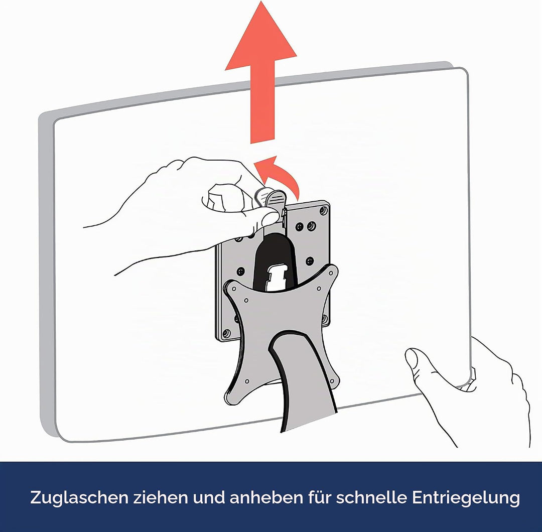 Ergotron Quick Release Monitorhalterung für LCD schwarz 60-589-060