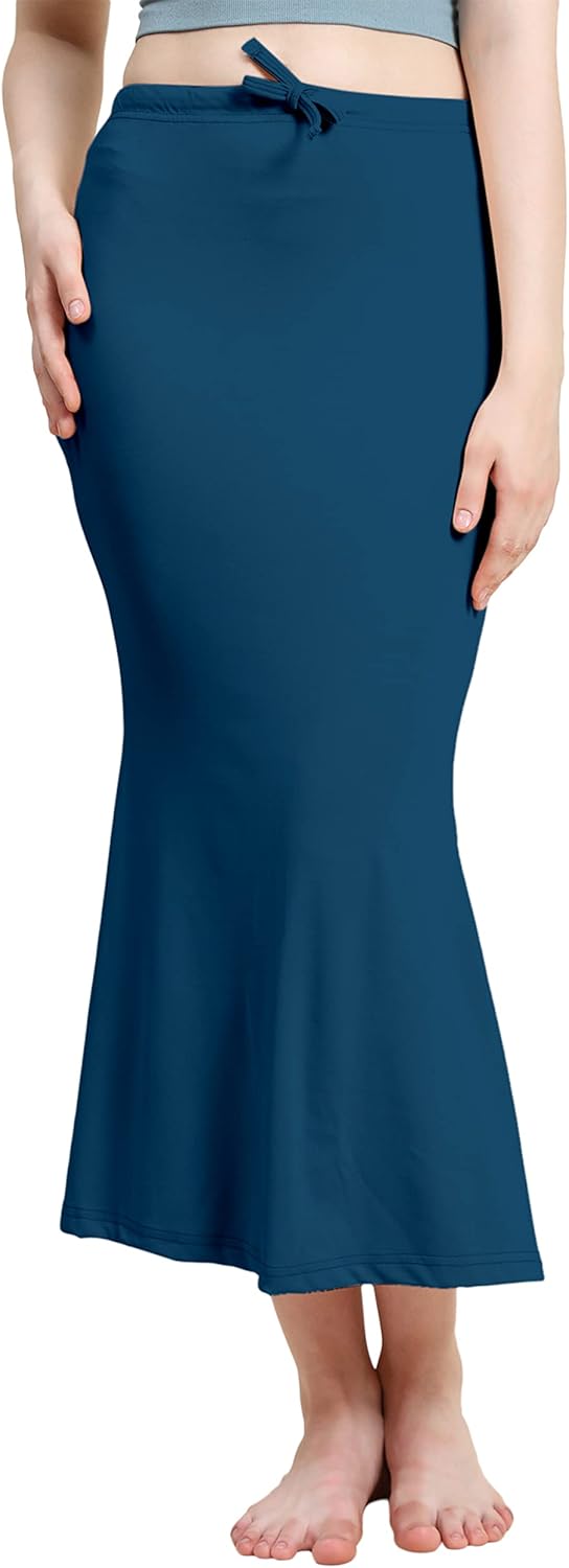 Jaanvi fashion Lycra Saree Shapewear Petticoat für Frauen, Baumwollmischung, Damenröcke, Formkleidun