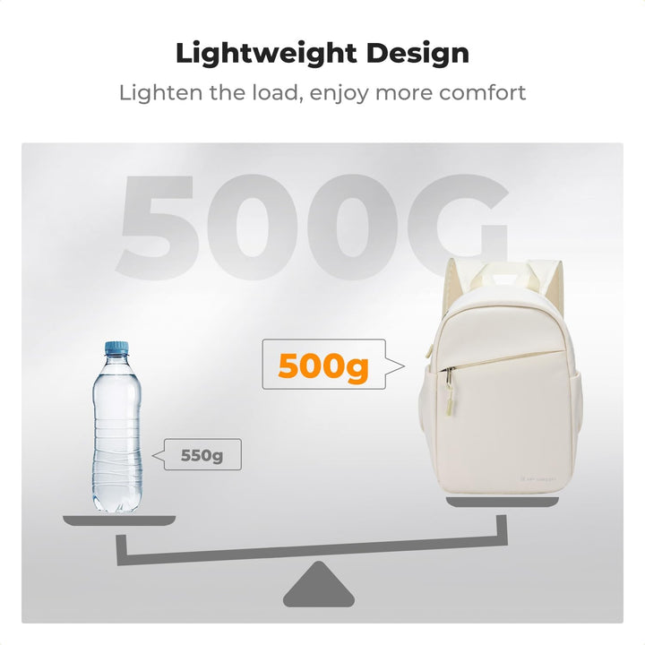 K&F CONCEPT Täglicher Kamerarucksack, Fotorucksack Klein Tragbar mit Verstellbarem Schultergurt für
