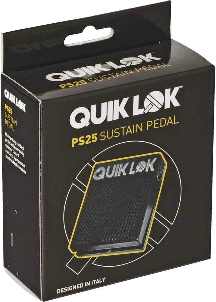 Quik Lok PS/25 Dual-Pedal (einstellbar für offene und geschlossene Kontakte) [UK Import]