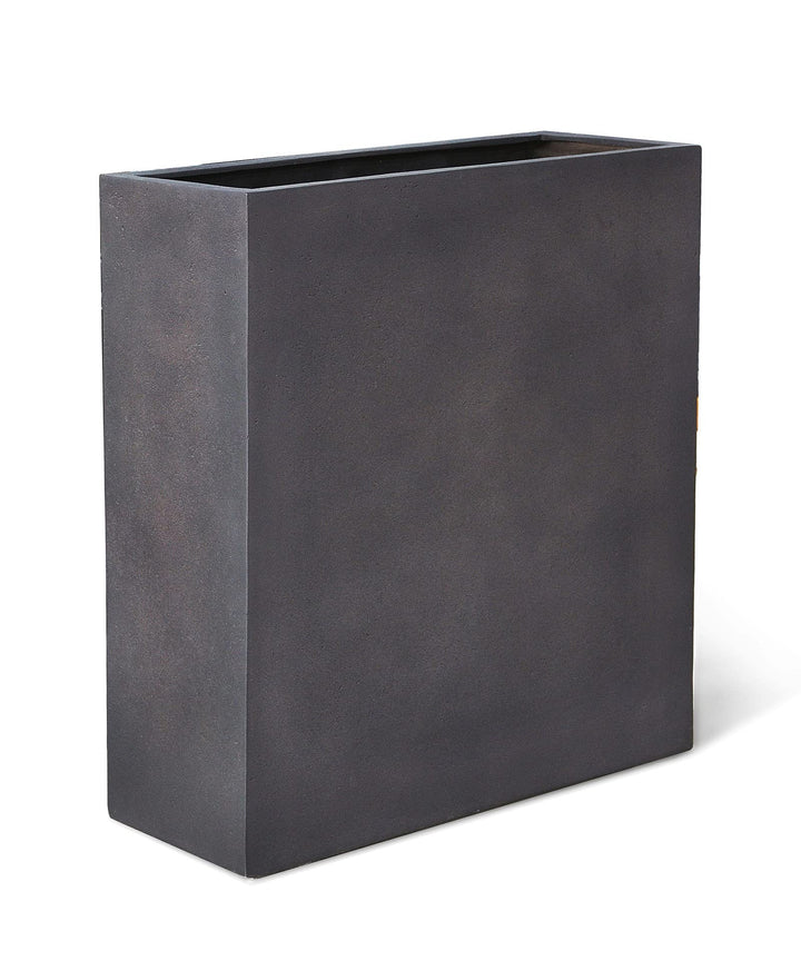 ESCHBACH® Pflanzkübel HIGH Box 90 Espresso Anthrazit Raumteiler XXL * 88 x 36 x 100 cm * 10 Jahre Ga