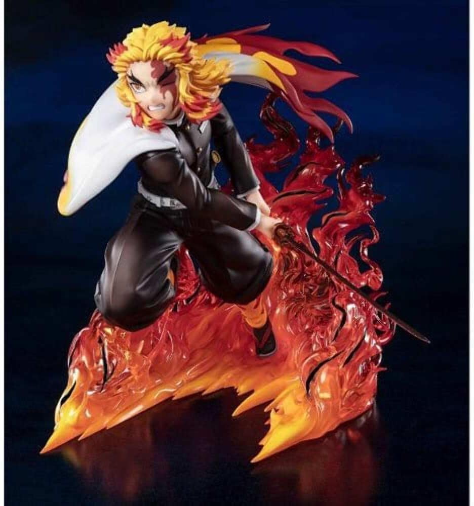 Bandai Tamashii Nations Demon Slayer – Kyojuro Rengoku Flame – Statuette FiguartsZero 15 cm, BAS6210
