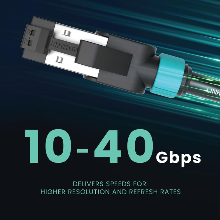 LINKUP - Getestet mit Versiv┃Cat7 Ethernet Patchkabel - 2280cm (1er Pack) 10G Doppelt geschirmt RJ45