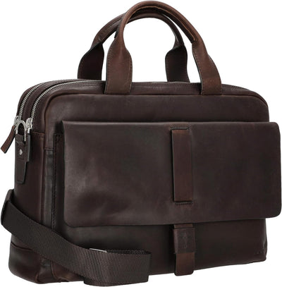 Joop! - Loreto Pandion BriefBag MHZ Schwarz 40X29X10 Seal Brown, 40X29X10 Seal Brown