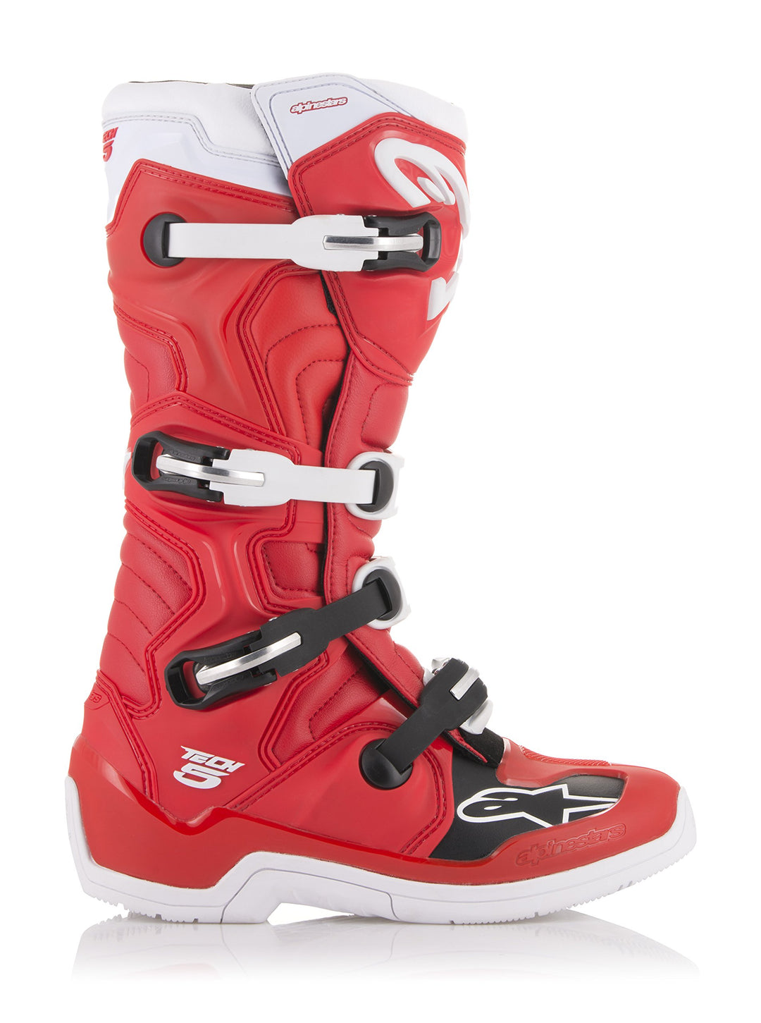 Alpinestars Tech-5 Boots Herren Motorrad 40 EU Schwarz, 40 EU Schwarz