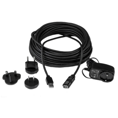 StarTech.com 10m aktives USB 2.0 Verlängerungskabel - St/Bu - USB Verlängerung / Repeater Kabel 32.8