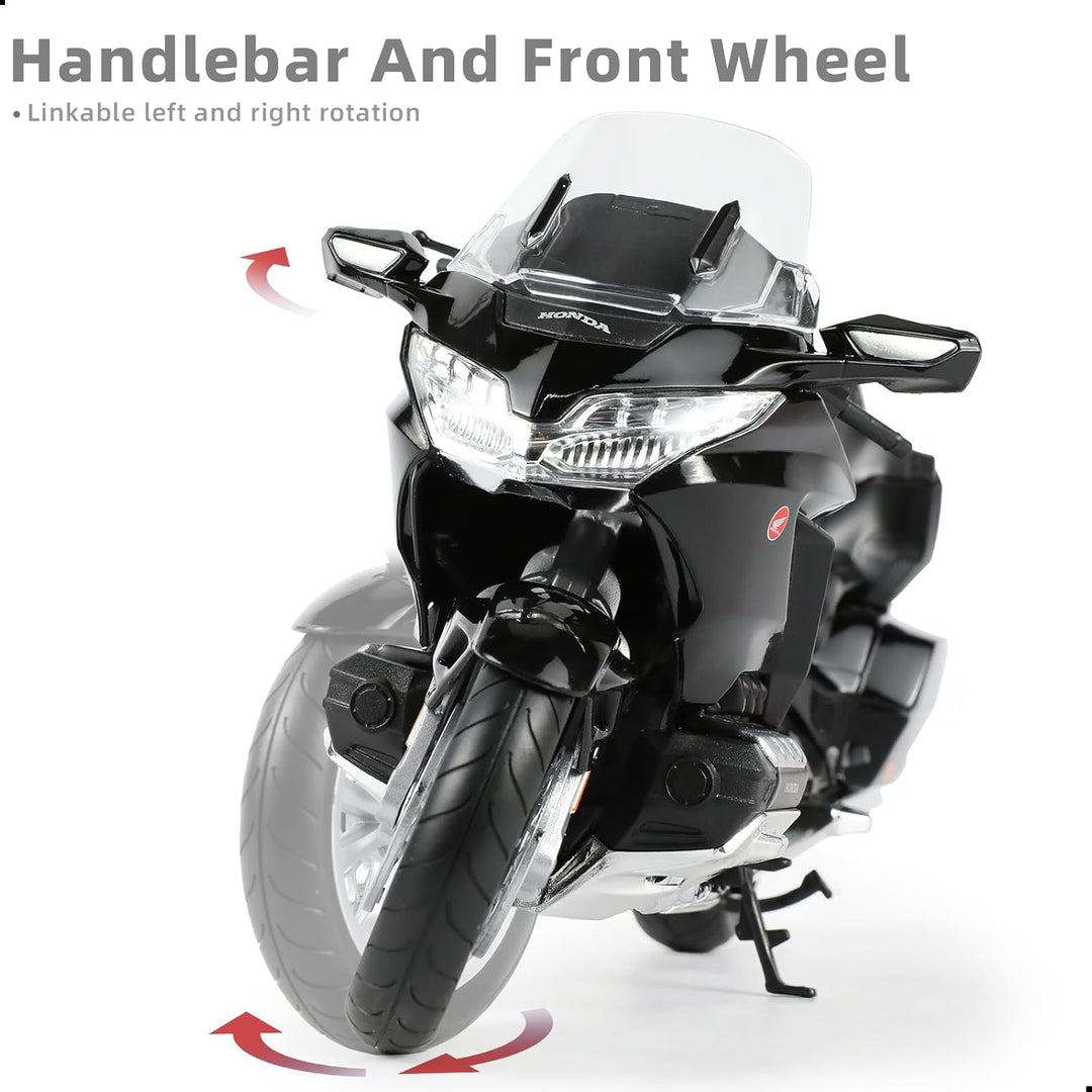 1:12 Motorrad Modell kompatibel für Honda Glodwing Legierung Diecast Motorrad Modell Spielzeug Mini