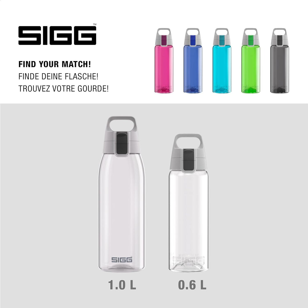 SIGG - Tritan Trinkflasche - Total Color ONE ONE - Für Kohlensäurehaltige Getränke Geeignet - Spülma
