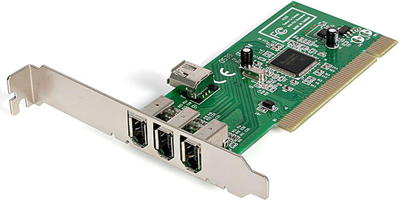 StarTech.com 4 Port 1394a FireWire PCI Schnittstellenkarte - 3x Firewire 400 extern 1x Firewire 400