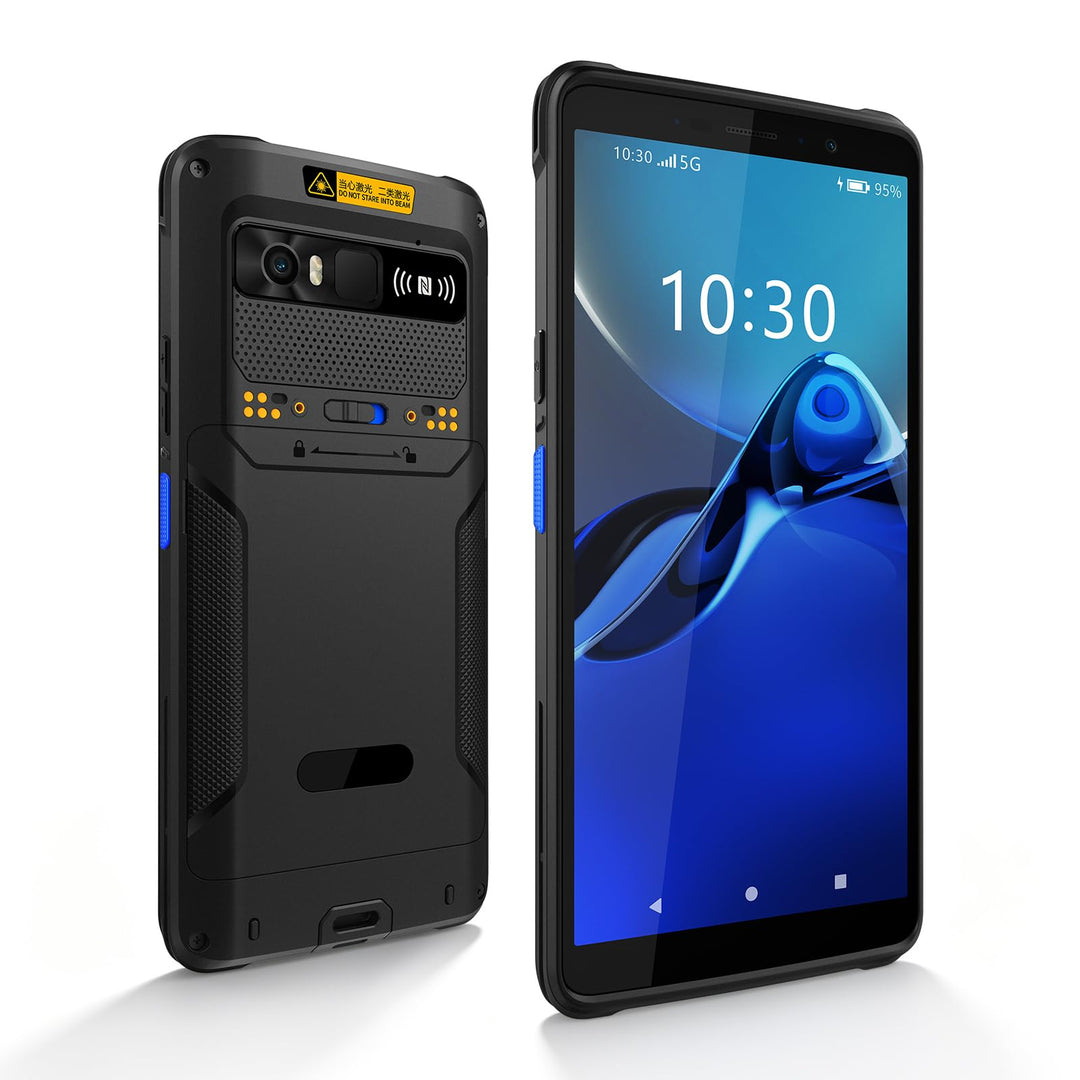 FARSET F35 Android-Barcode-Scanner mit lizenziertem Zebra-Engine, tragbarer PDA-Mobile-Computer, 6GB