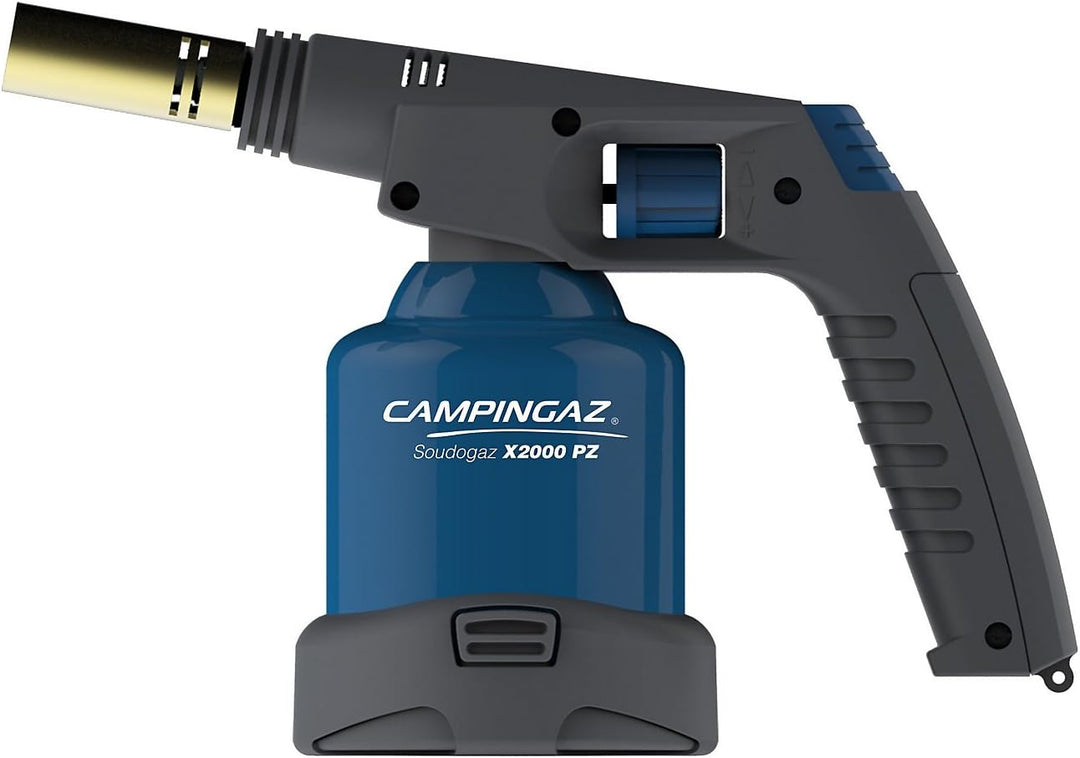 Campingaz Lötlampe Soudogaz X2000 mit Piezo Zündung für Stechkartusche C206 GLS, 2000026177 &amp; Feinbr