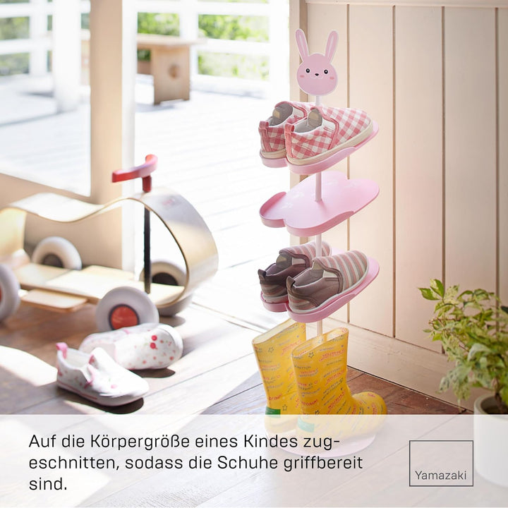 YAMAZAKI 7962 Kinderschuhregal, Hase, Hase
