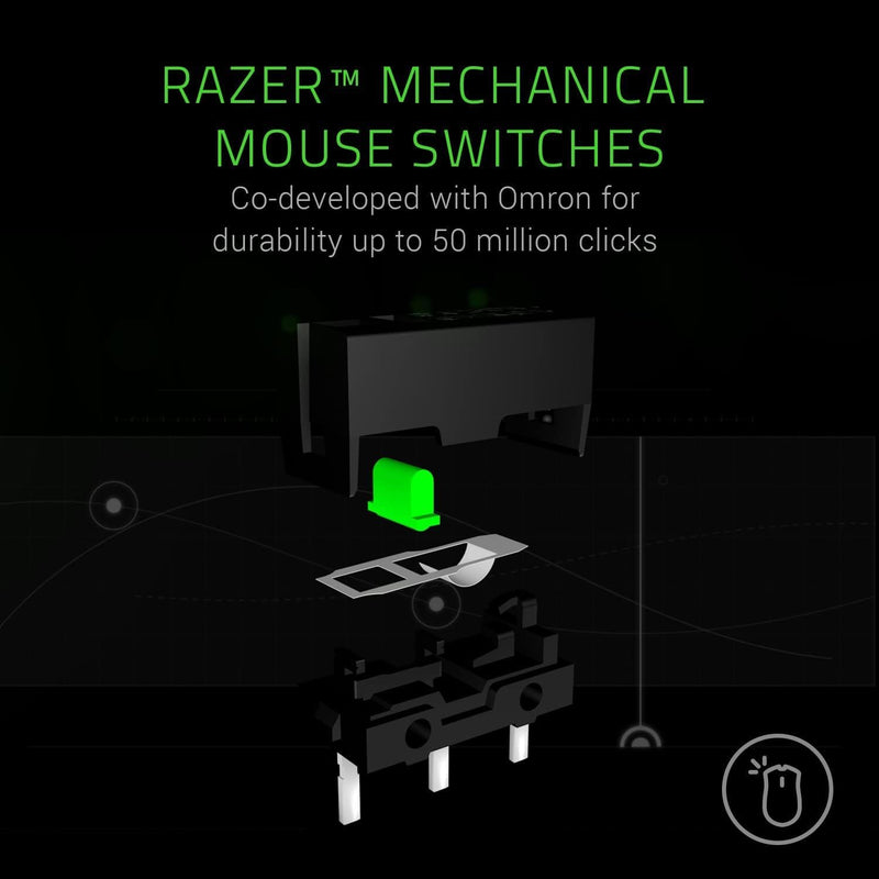 Razer Mamba Elite - Kabelgebundene Gaming Maus mit Chroma RGB Beleuchtung für PC / Mac (Optischer 5G