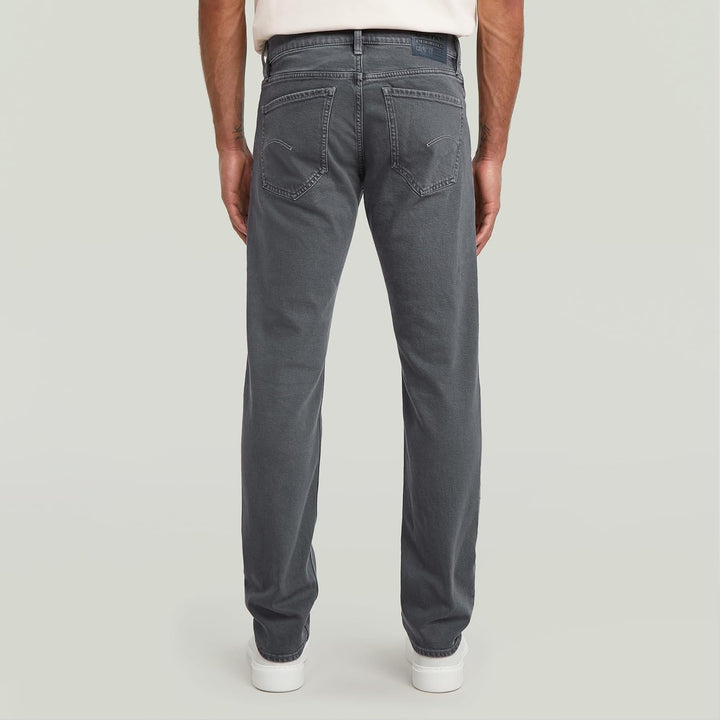 G-Star Raw Herren Jeans Mosa Straight Jeans 26W / 30L Mehrfarben (India Ink/Folkstone Gray Double Dy