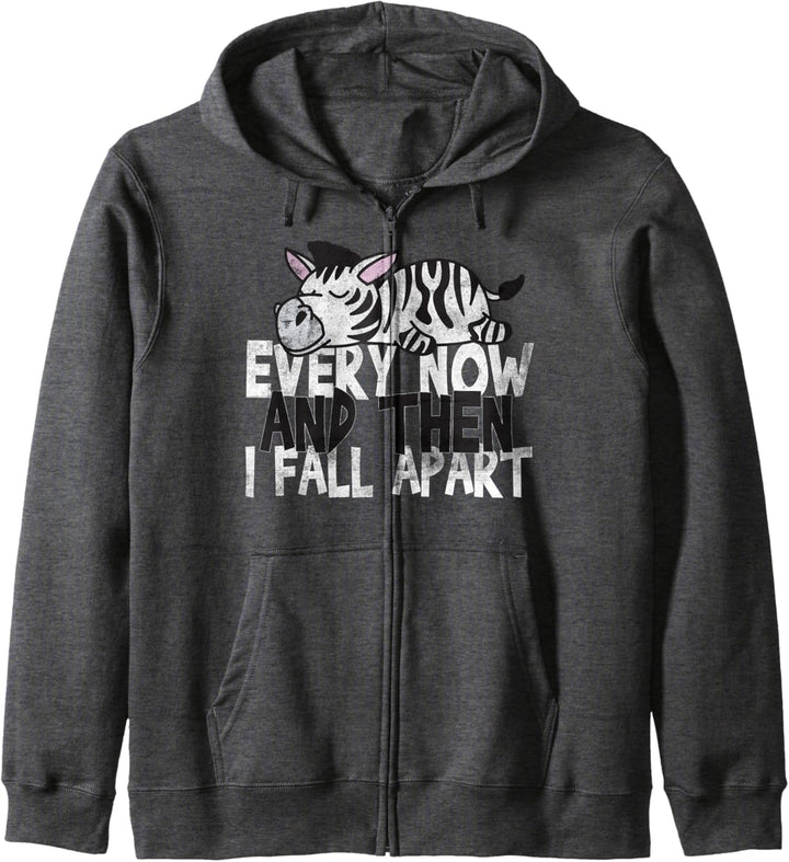 Every Now And Then I Fall Apart - Ehlers Danlos Syndrome Kapuzenjacke