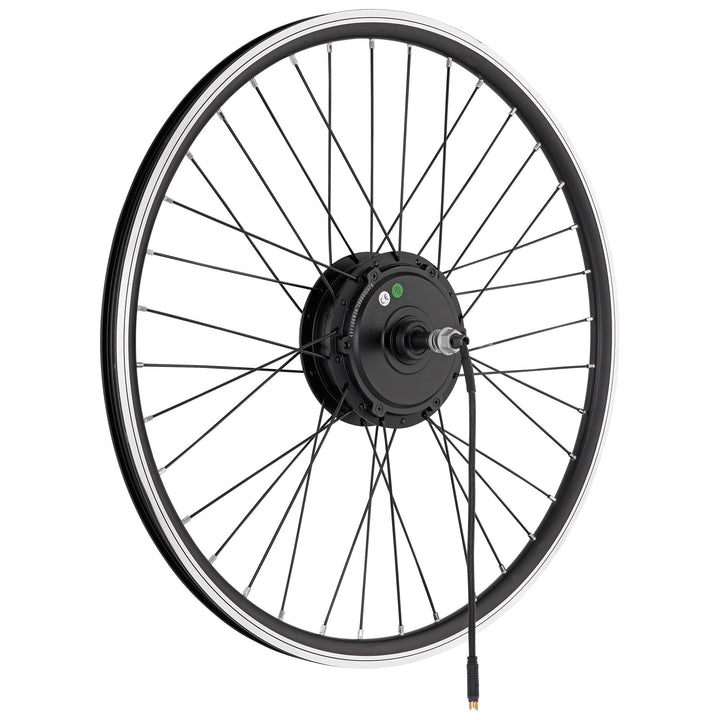 windmeile | E-Bike Nabenmotor Hinderrad, eingespeicht, Schwarz, 20''/26''/28'', 36V/48V, 250W/500W,