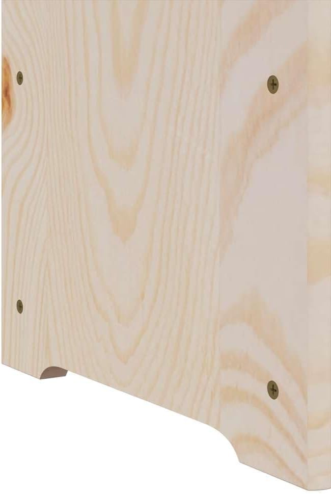vidaXL Weinregal, Flaschenregal mit 9 Ebenen Wellen-Design, Flaschenständer für 63 Flaschen, Weinsch