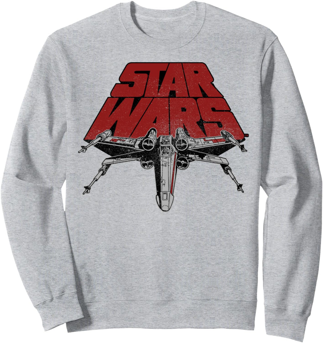 Star Wars X-Wing Bold Stretched Logo Sweatshirt