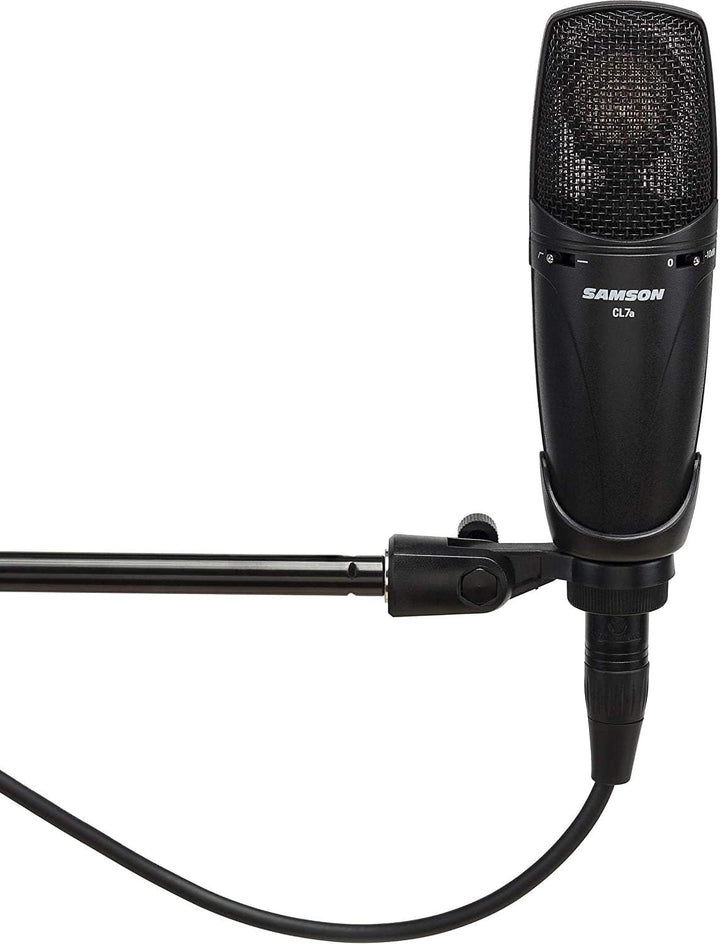 SAMSON CL7a – Grossmembran Kondensatormikrofon (Cardioid) für Studio-Vocals, Instrumente & Laute Sig