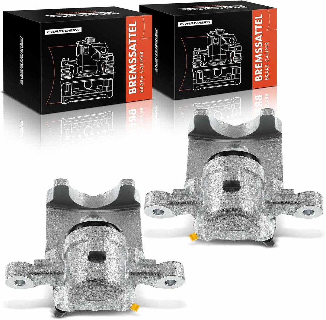 Frankberg 2x Bremssattel Bremszange Hinterachse Kompatibel mit Corolla_E12_ 1.4L-2.0L Schrägheck Kom