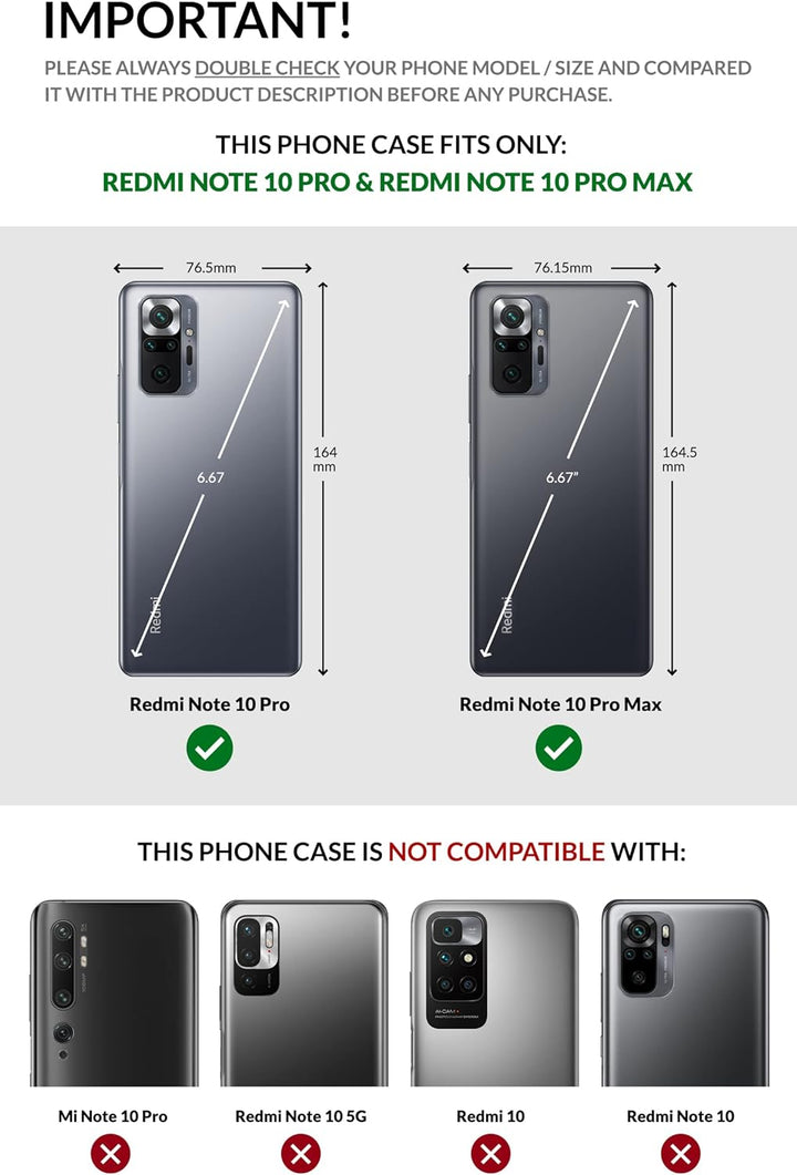 SURAZO Handyhülle für Xiaomi Redmi Note 10 Pro/Pro Max – Premium Echtleder Hülle mit Pfote Motiv – V