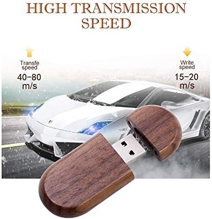 Anloter Holz-Flash-Laufwerke, 16 GB, USB3.0, USB-Stick, Holz-Memorystick, Starthilfe-Laufwerk für Ba