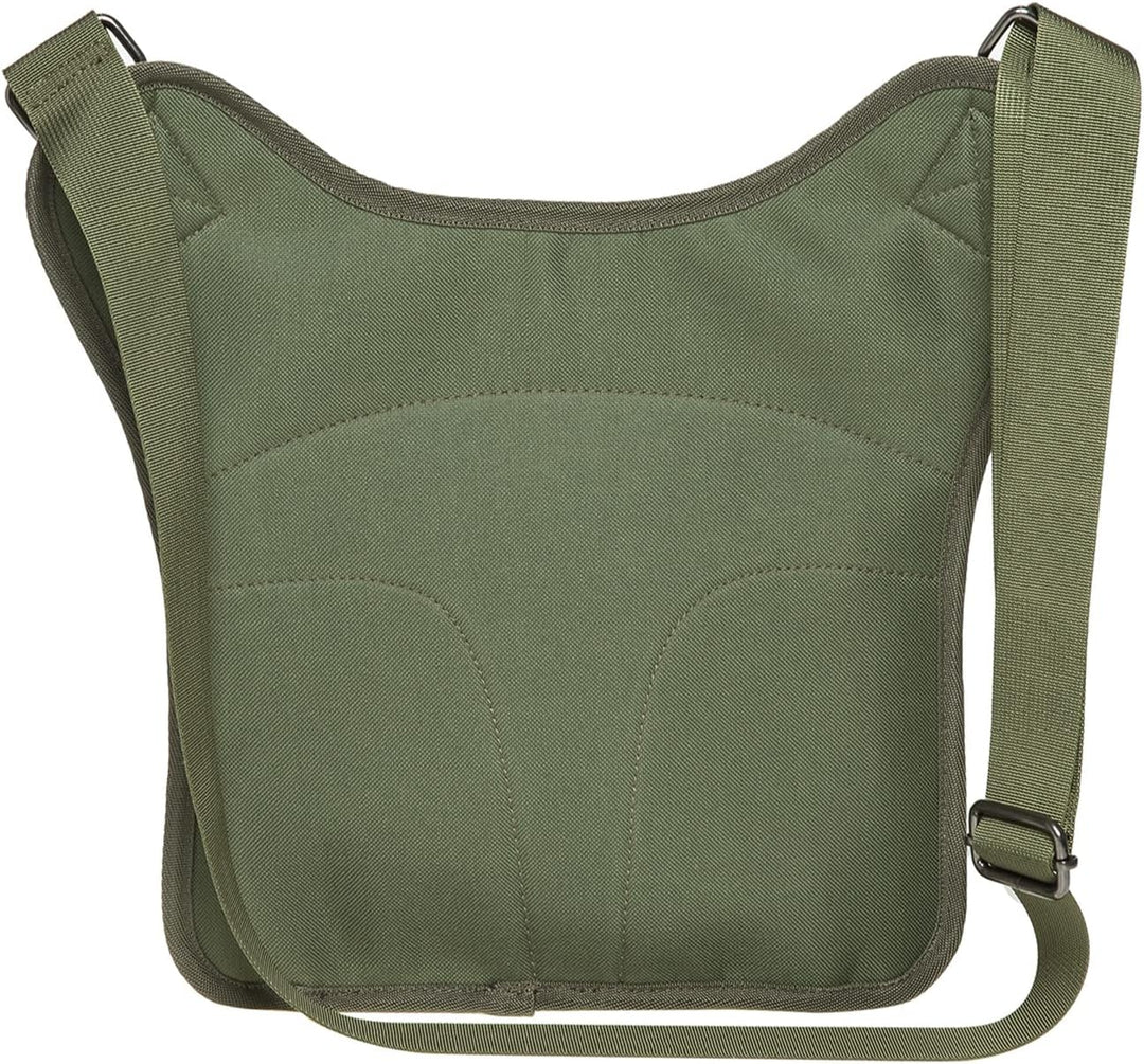 KAUKKO Canvas Taktisch Jahrgang Brusttasche Männer Frauen Tactical Schultertasche für Wandern Campin