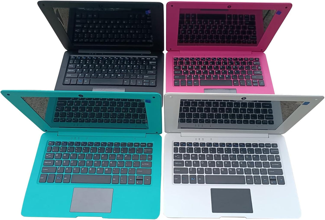 Bigmachine Laptop Computer Mini 10 Zoll Quad Core Powered by Android 12 Netbook 64GB Kleiner mit WiF