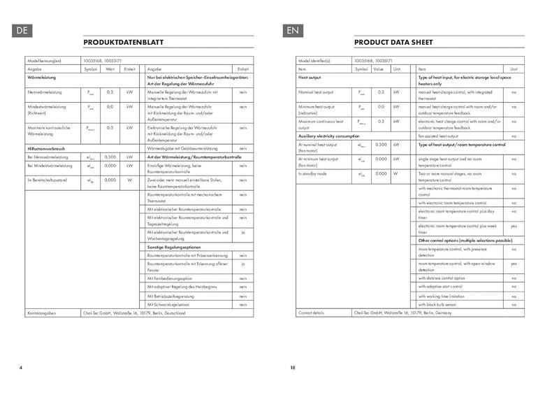 Klarstein Infrarotheizung mit Thermostat, 300 Watt Elektroheizung, Bild-Infrarotheizung zur Wandmont