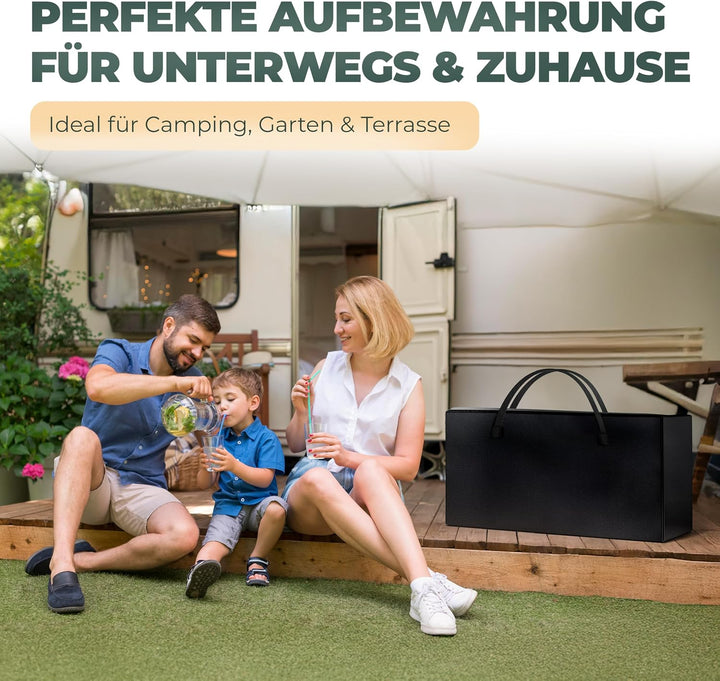 Celeko Home | Aufbewahrungstasche XXL 180 x 60 x 80 cm für Gartenauflagen Bettdecken Kleidung Umzug