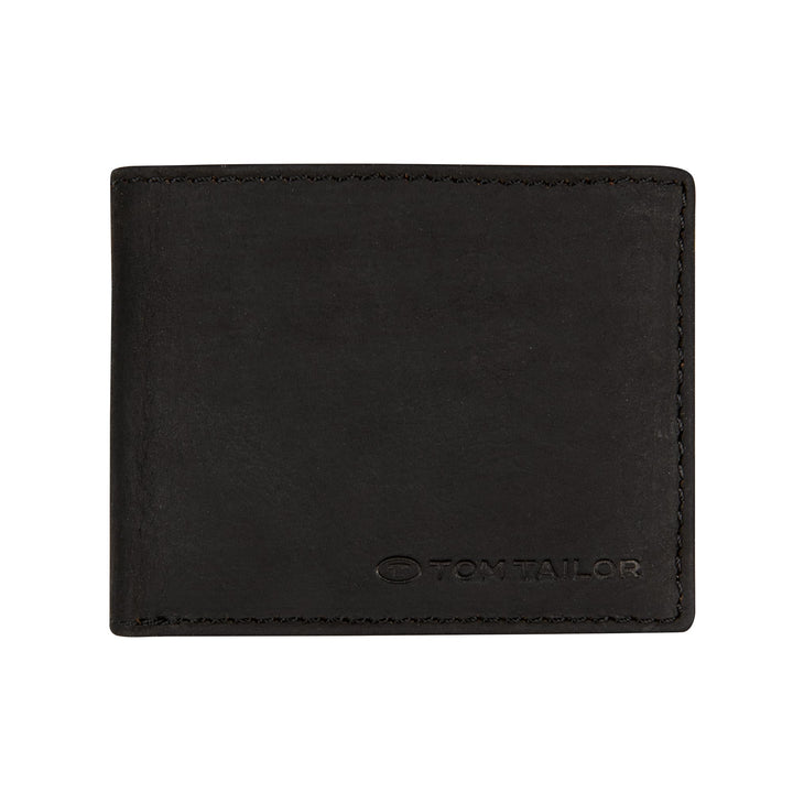 TOM TAILOR Herren Taschen & Geldbörsen Portemonnaie Ron, Schwarz