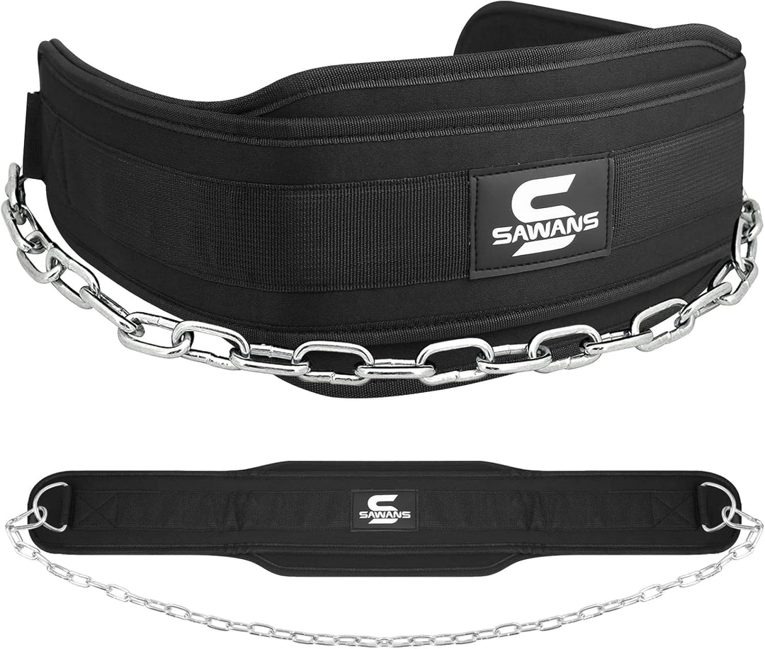 Dip-Gürtel mit 91,4 cm Heavy Duty Bodybuilding Gewichtheben Dip Stahlkette für Klimmzüge Übung Fitne