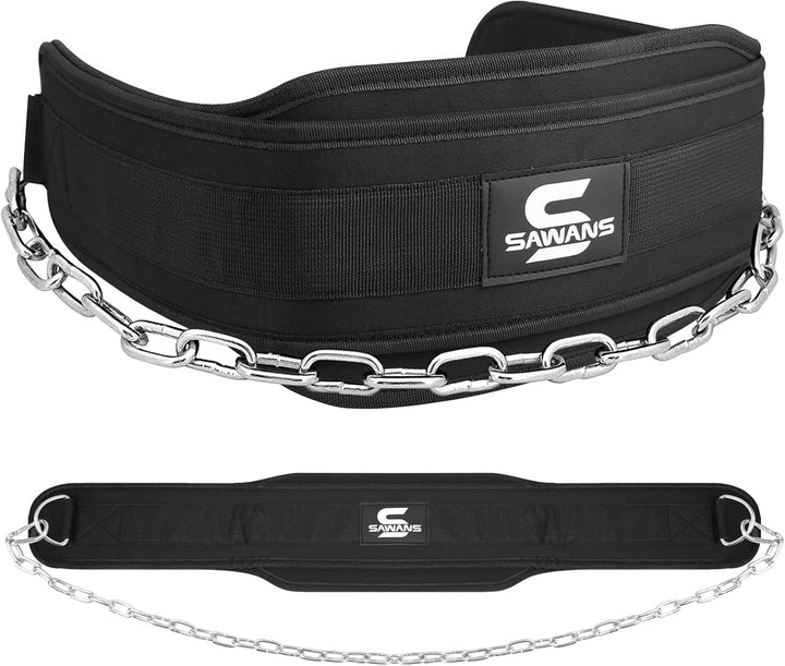 Dip-Gürtel mit 91,4 cm Heavy Duty Bodybuilding Gewichtheben Dip Stahlkette für Klimmzüge Übung Fitne