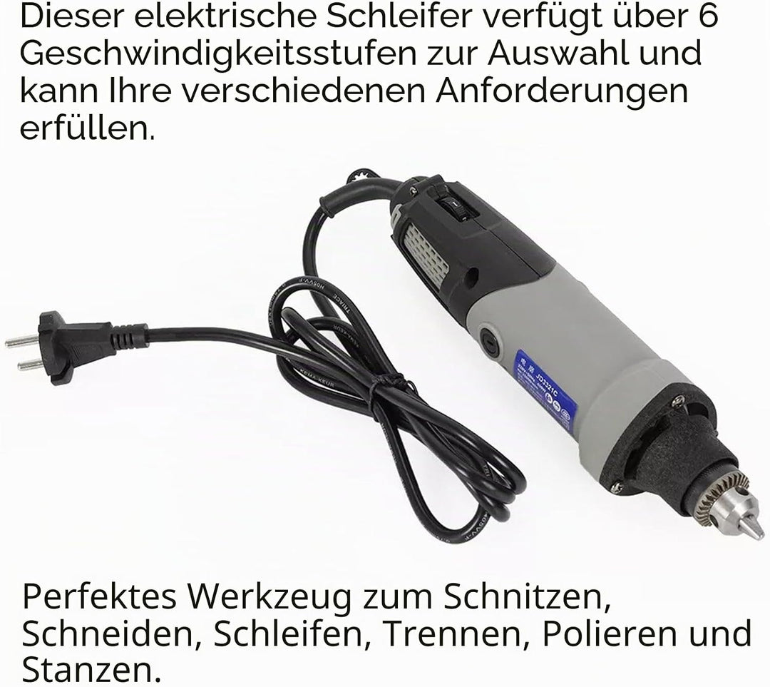 Multifunktionswerkzeug 400W - Sechs Geschwindigkeitsmodi, 5000-28000 U/min, für Schneiden, Schleifen