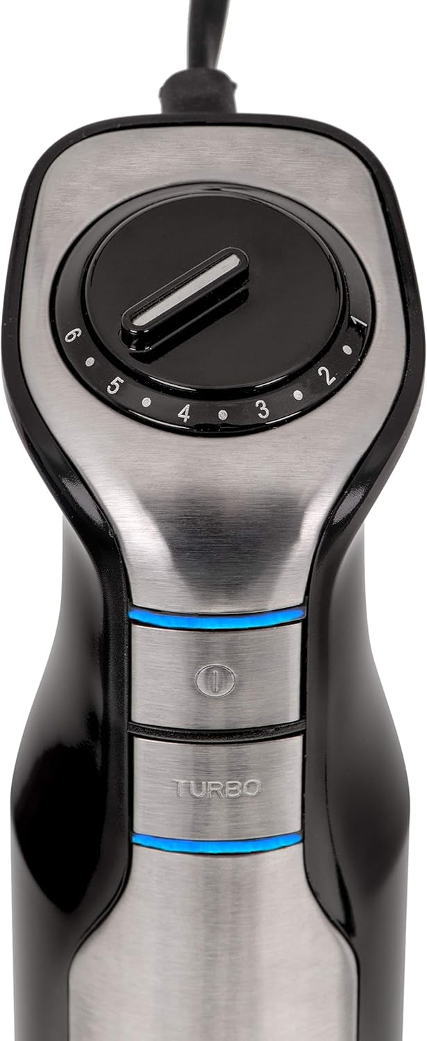 CAMRY CR 4615 Stabmixer, inkl. Trinkflasche mit Verschluss 500 ml, BPA frei, Smoothie Maker, 700 W,