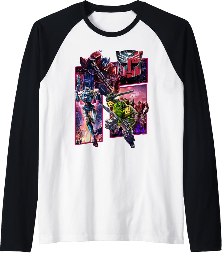 Transformers: War For Cybertron Autobot Panels Raglan