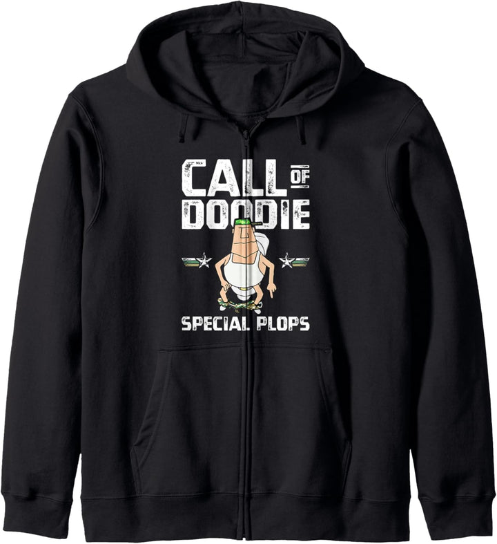 Call of Doodie Special Plops Funny Nerd Gamer Duty Player Kapuzenjacke
