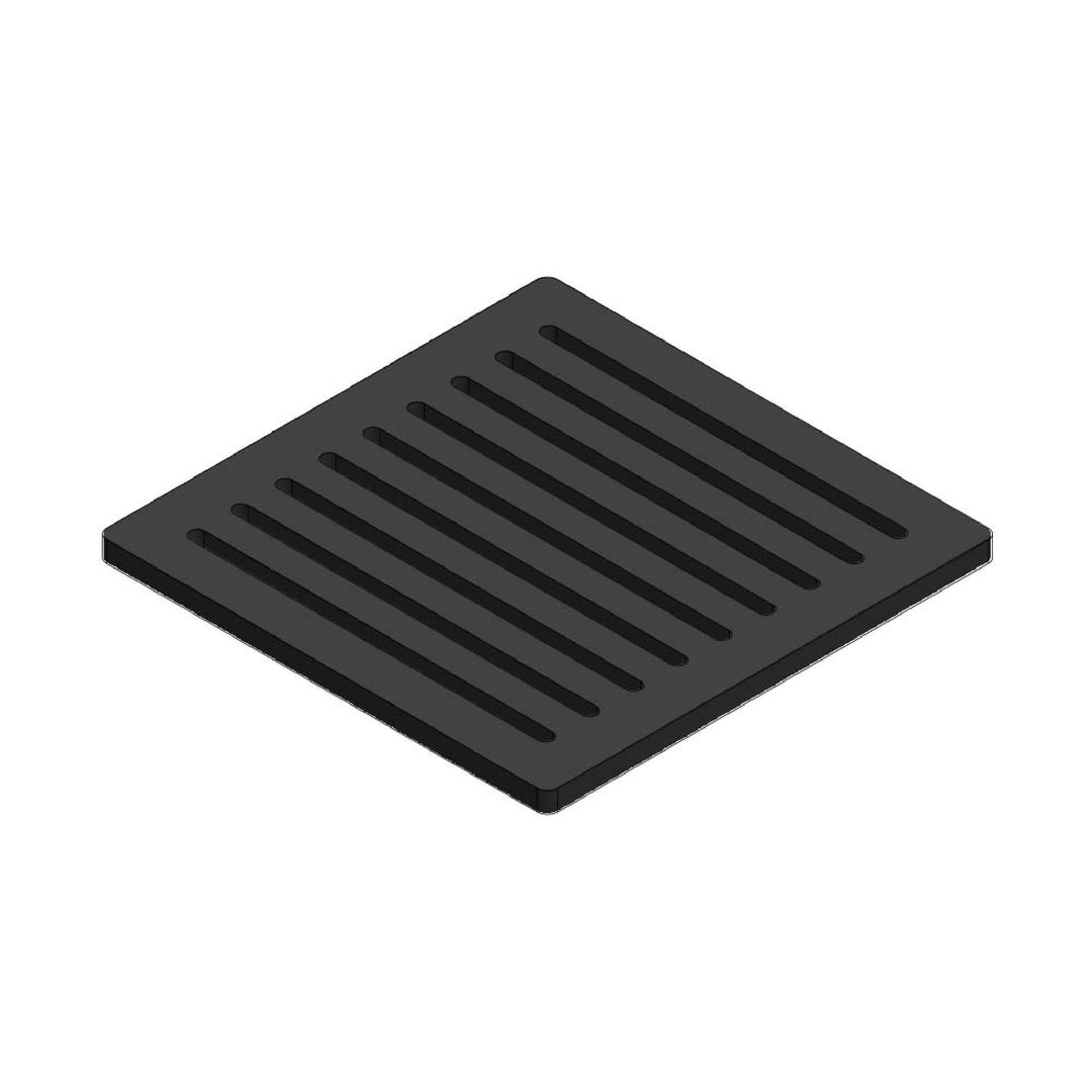 Kaminrost/Ascherost Eckig 220 x 220 x 10 mm passend für Rokossa ** Kaminöfen inkl. Modellübersicht -