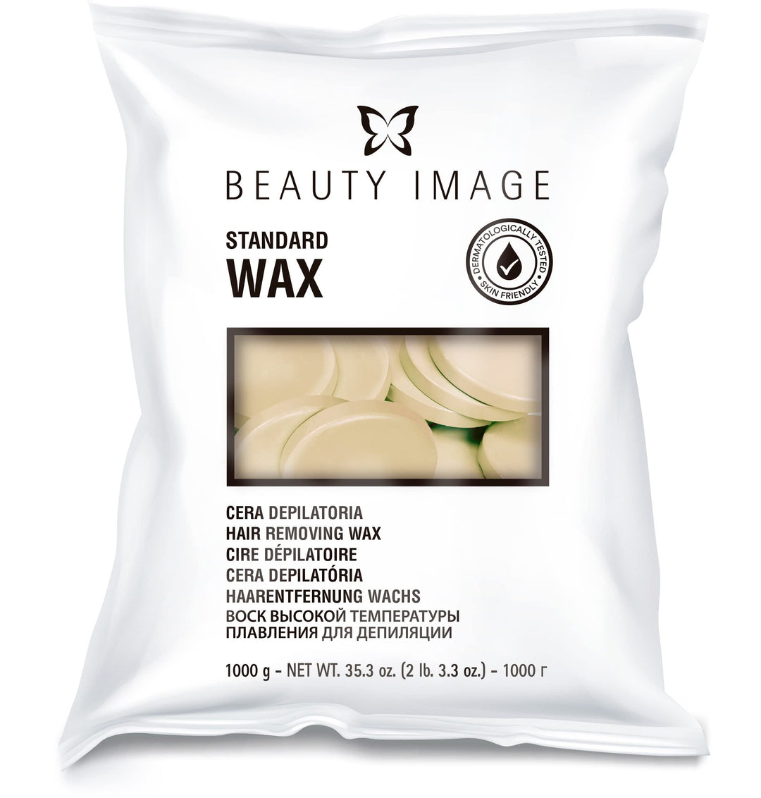 BEAUTY IMAGE Einfach Schmelzbare Enthaarungswachs. Haarentfernung Ohne Streifen für Körper, Achseln,