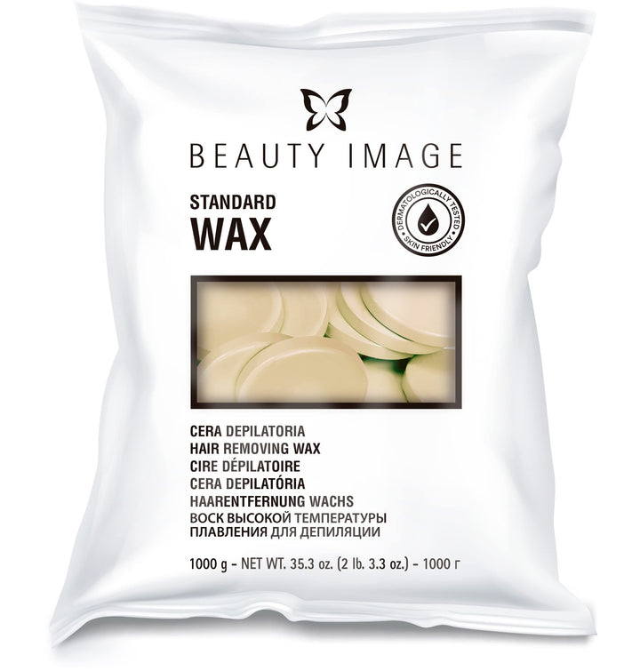 BEAUTY IMAGE Einfach Schmelzbare Enthaarungswachs. Haarentfernung Ohne Streifen für Körper, Achseln,
