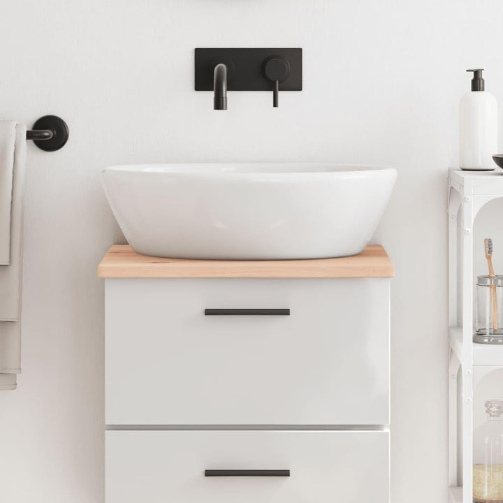 vidaXL Waschtischplatte, Multifunktional Arbeitsplatte mit Naturkante, Waschtischkonsole Tischplatte
