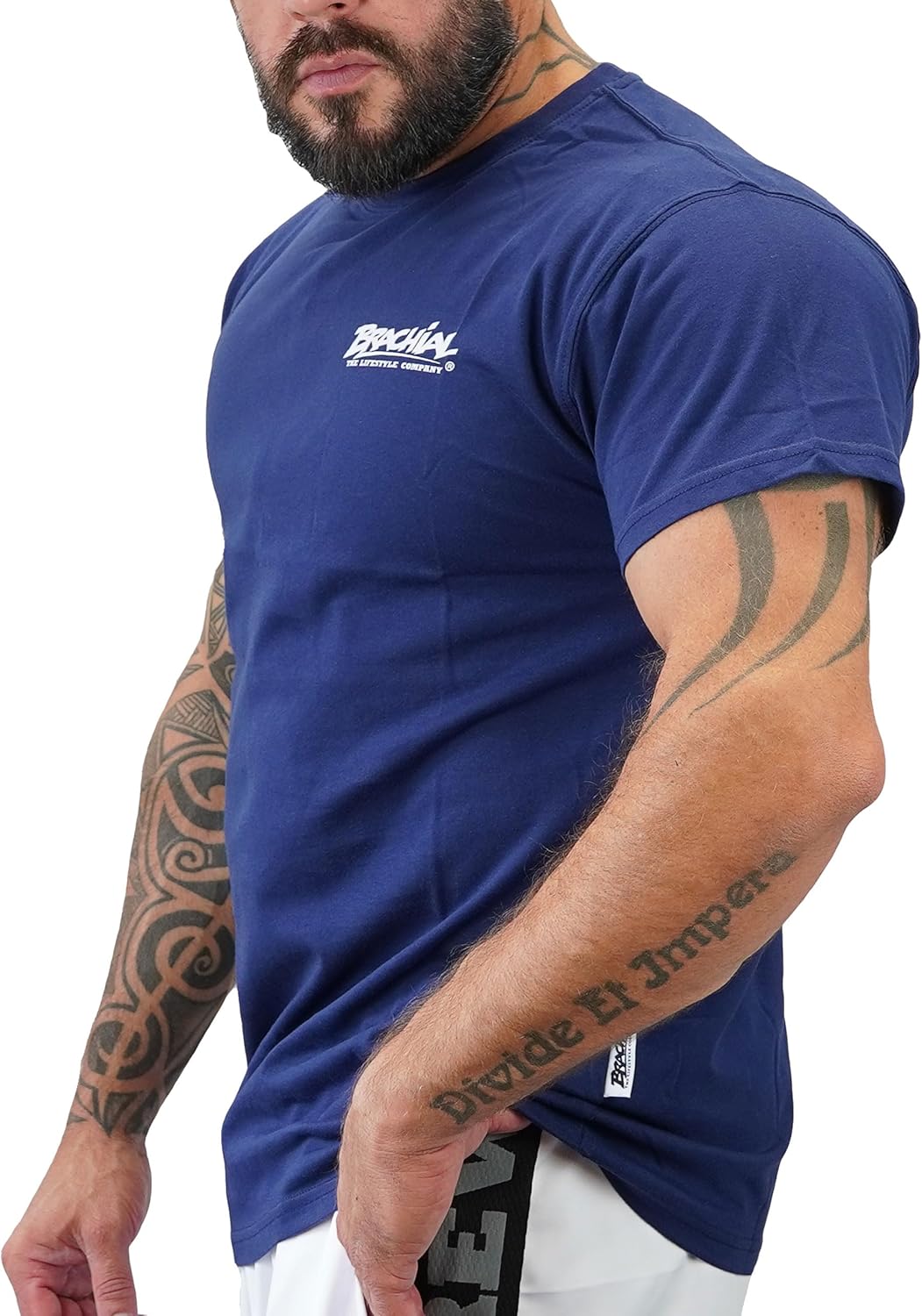 Brachial Premium Herren T-Shirt Core Regular-Fit - für Freizeit Bodybuilding Workout Gym Kraftsport