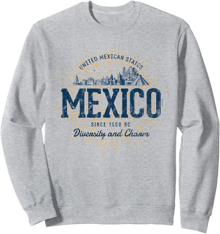 Mexico Retro Stil Vintage Mexiko Sweatshirt
