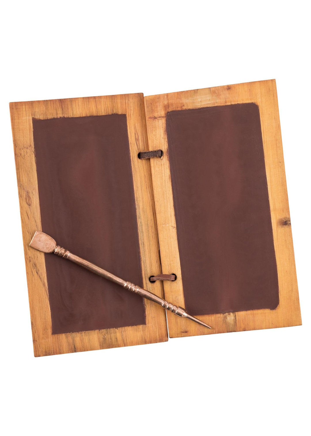 Schreibtafel aus Wachs und Holz mit Bronzestift