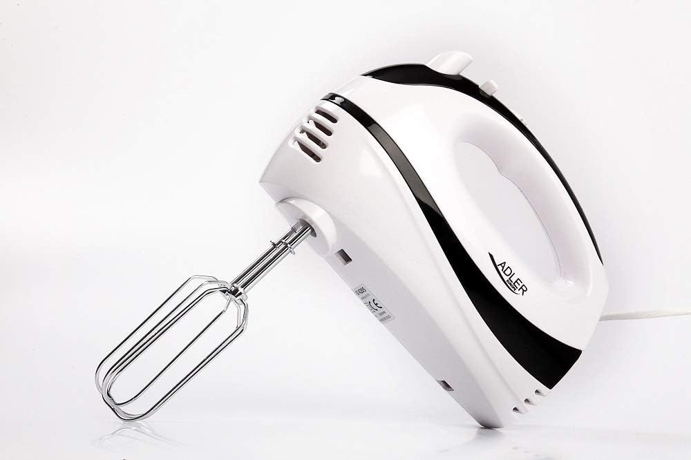 Adler 4205b AD 4205 Handmixer, schwarz/weiss Schwarz / Weiss, Schwarz / Weiß